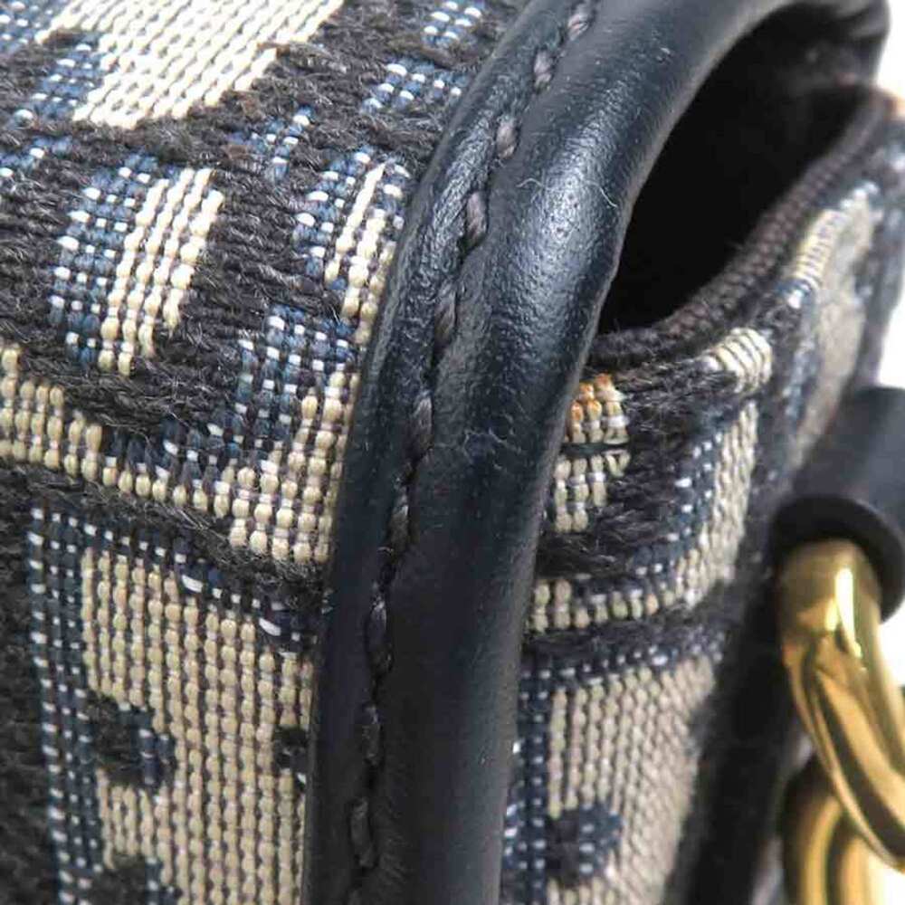 CHRISTIAN DIOR Blue Leather Shoulder Bag - Picture 7 of 16